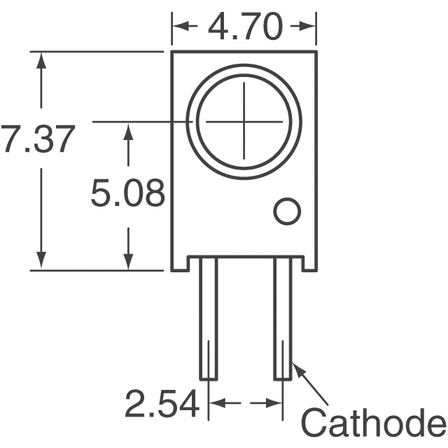 5514007F Dialight  LED - Circuit imprimé Indicateurs Réseaux Barres lumineuses Graphiques à barres